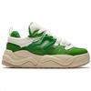 Anta Slip Resistant Abrasion Resistant Low top Skateboard Shoes Men's Green Sneakers 112428091-3