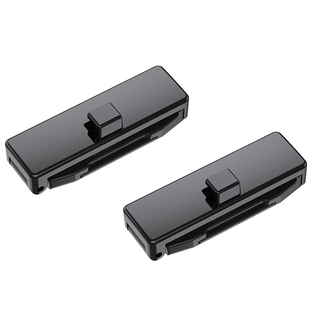 

2 шт. 6,5x2,3x1 см Регулируемый-Автомобильные сиденья-Ремень безопасности Безопасный держатель Стопор Пряжка Зажим для ремня безопасности Аксессуары для ремня безопасности автомобильного сиденья чёрный