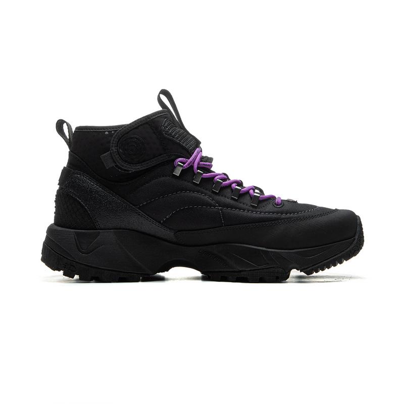 New LiNing Xingye HIGH Anti-Slip Wear-Resistant High-Top Trekking Shoes Unisex Black AHCU059-2