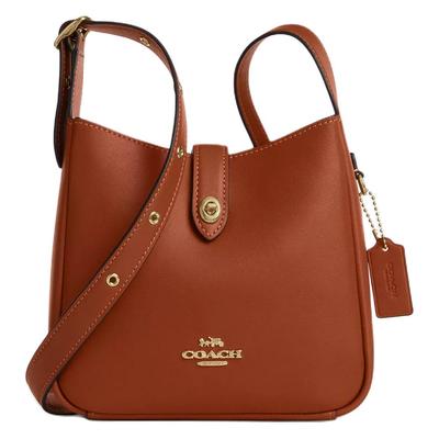 Hadley 20 Bandoulière Réglable Quincaillerie Cuir Sac Bandoulière Petit Sacs Femmes Marron CBM63-IMTN2