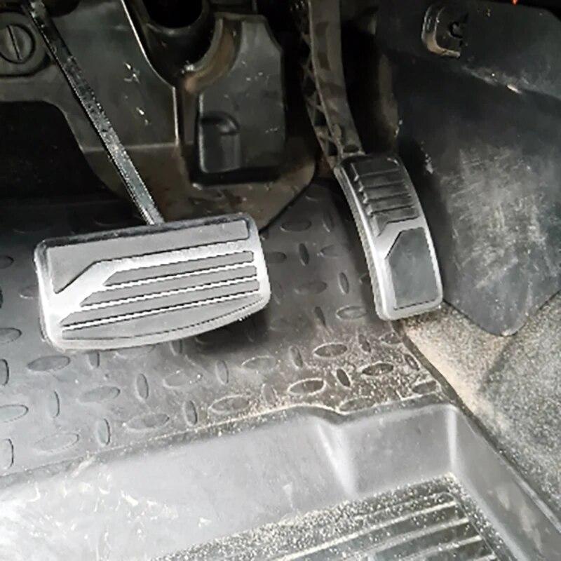Stainless Steel Car Pedal Pad Cover AT Pedals for Mitsubishi ASX Outlander Lancer EX Eclipse Cross Pajero AU 2009-