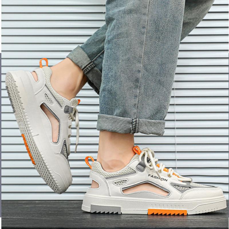 Fashion 2024 New Summer Breathable Mesh Sandals Mens Sneaker Sandals Men Outdoor Casual Comfort Beach Sandal Fashion Men Shoes Zapatos