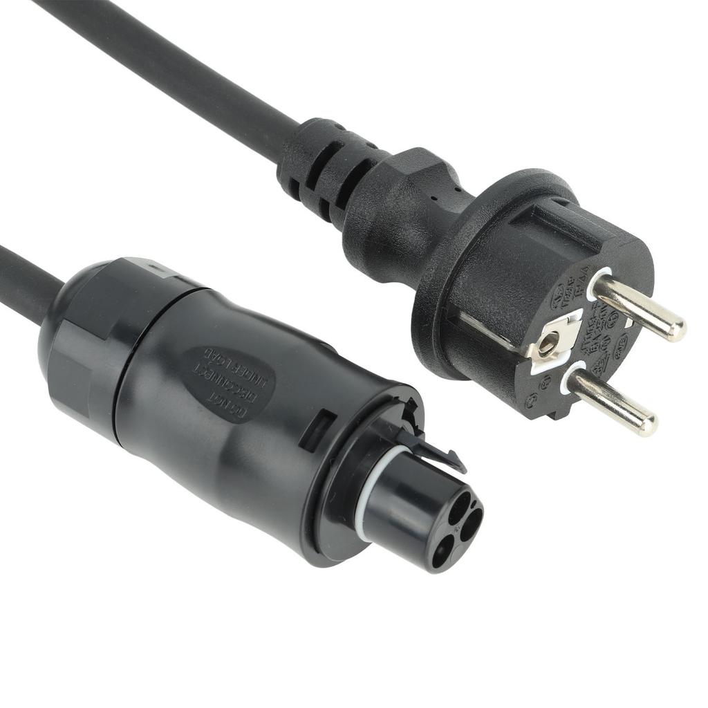 Solar Cable 1.5mm2 AC Solar Inverter Cable 5m   Waterproof for Power System