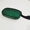 Green Diamond Evening Clutches Dinner Purses And Handbags Black Tassel Party Prom Money Wallets Long Chain Wedding Phone Clutch