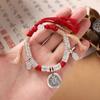 Cotton Handcrafted Tibetan Rope Bracelet For Women Celebrating Cultural Heritage And Style