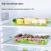 Ningzhao Heat-Resistant Oval Glass Baking & Serving Plate