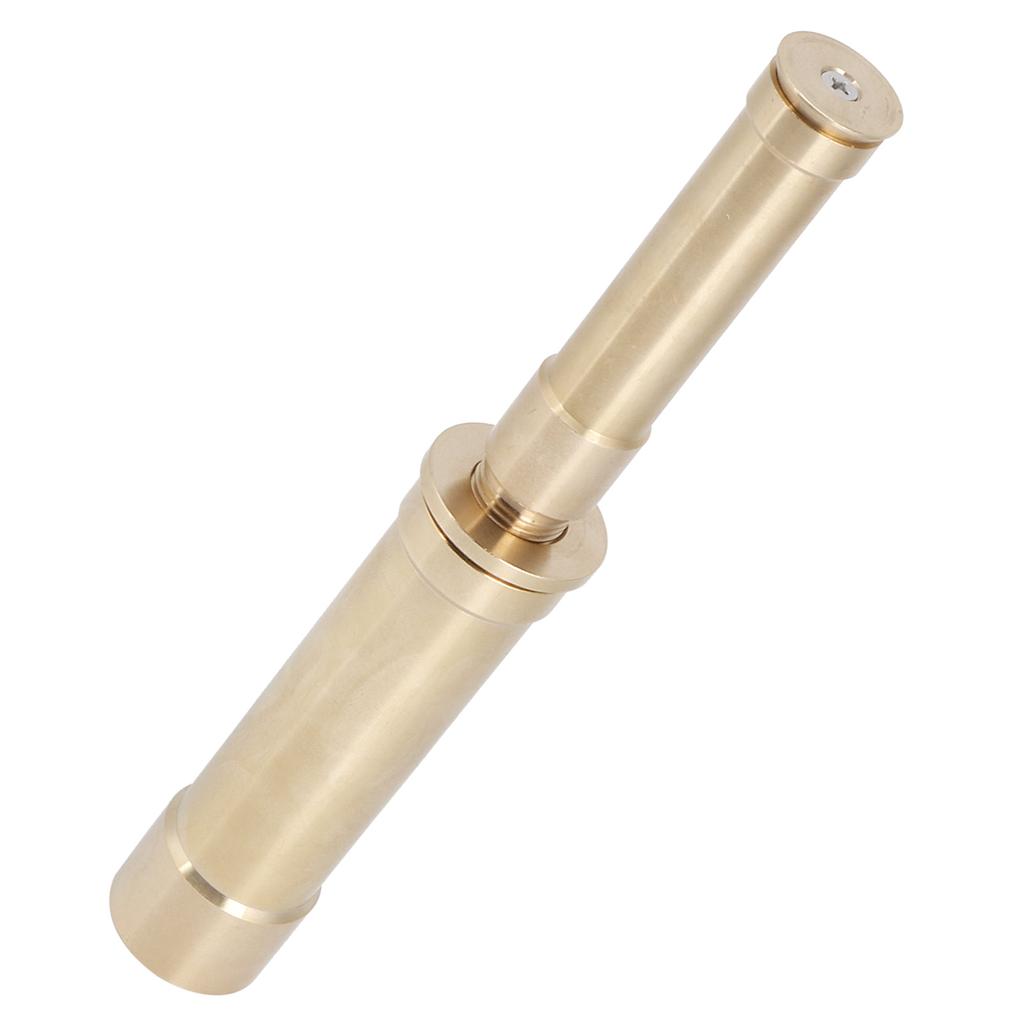 Double Layer Trumpet Type Brass Fountain Nozzles Pool Pond Spray Head for Garden Landscape1in DN25