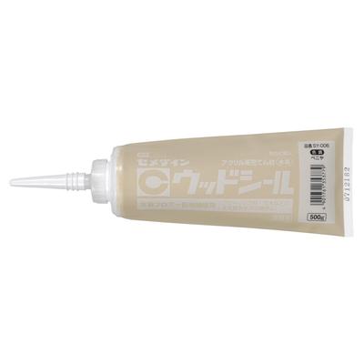 Cemedine Wood Seal Veneer Wood 500g Filler, Tube, SY-006