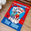 Custom personalization Paw Patrol Print Area Rug - Soft, Washable Non-Slip Indoor Mat,Living Room,Home&Office Decorative Rug