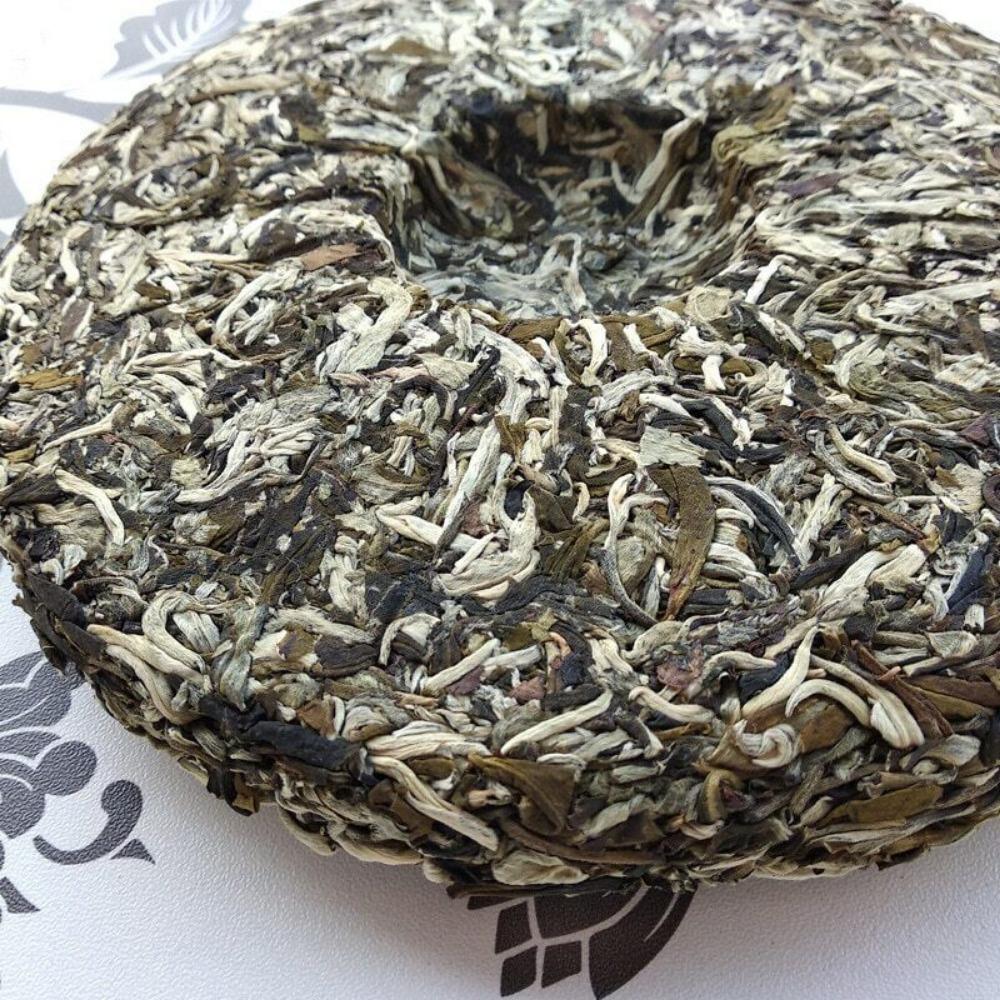 2023 Fujian Fuding White Tea Grade One Floral White Peony Tea Cake 350g