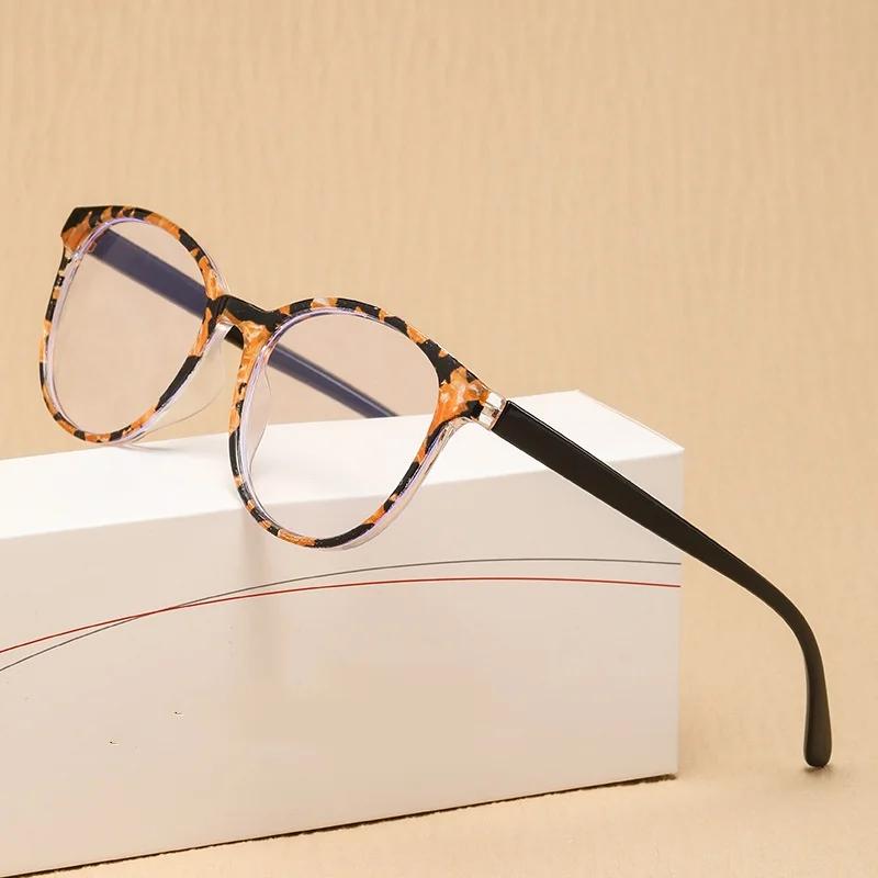Fashion Printed Anti Blue Light Presbyopia Glasses High-Definition Wear-Resistant Reading Glasses For Men Women +1.0 To +4.0