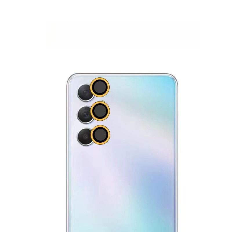 Luminous Camera Lens Protector For Samsung Galaxy A55 A35 A15 5G Protective Ring Glass On Sansung A 55 35 15 Back Lens Film
