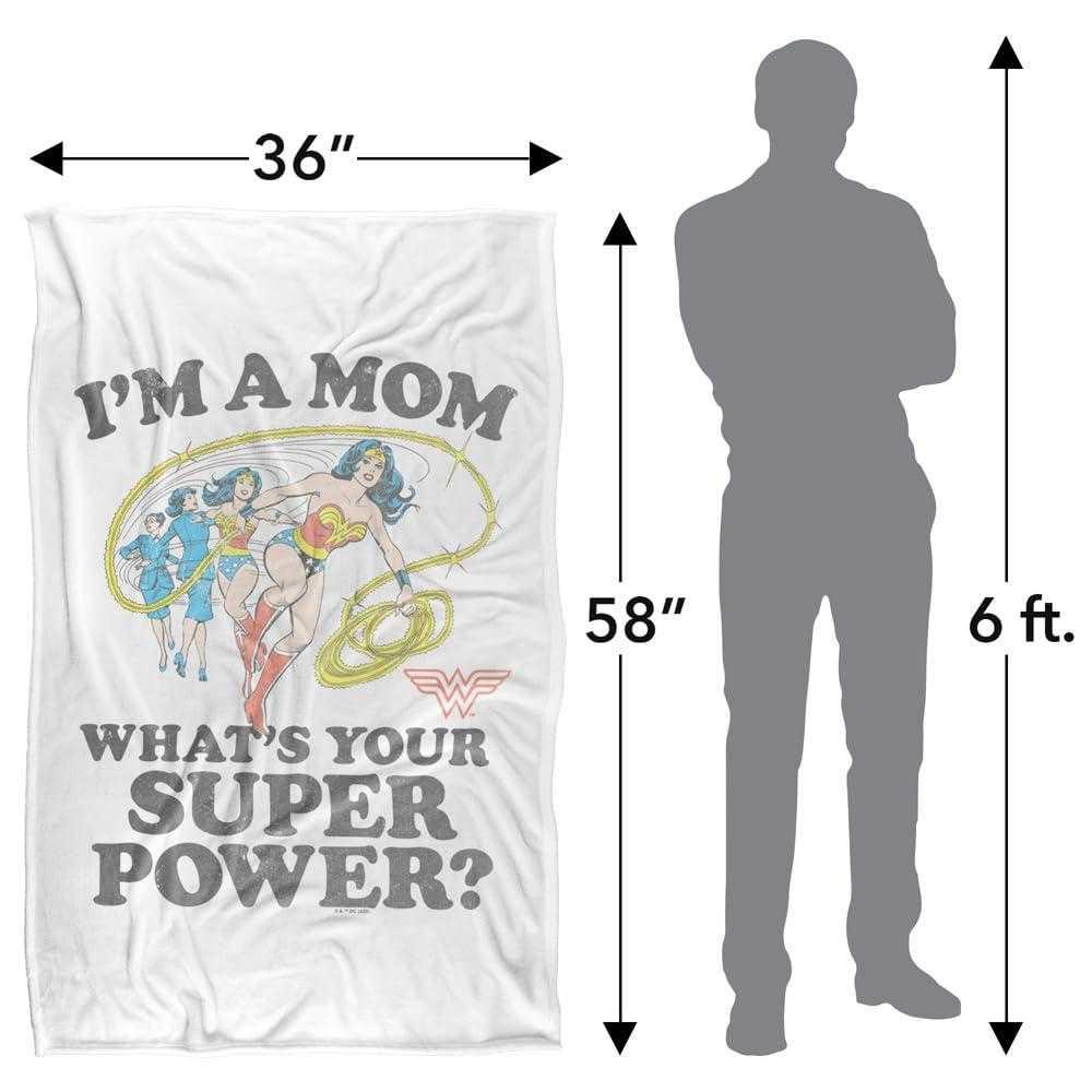 Wonder Woman I´m A Mom Soft Touch Blanket