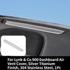 For Lynk & Co 900 Center Console Air Vent Cover, Anti-Clog Protector, Interior Modification Accessories