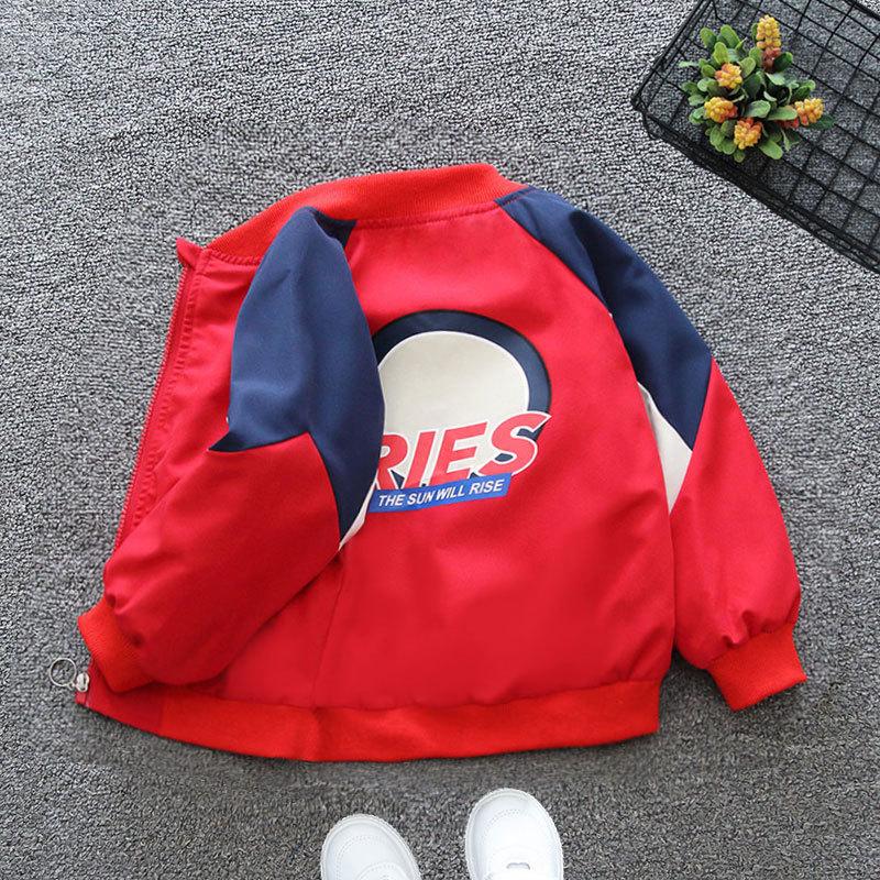 Autumn Jacket Baseball Suit Clothes for Teen Quilted Coats Cotton Jacket Children's Bomber Tiny Kids Jackets Girl Boy