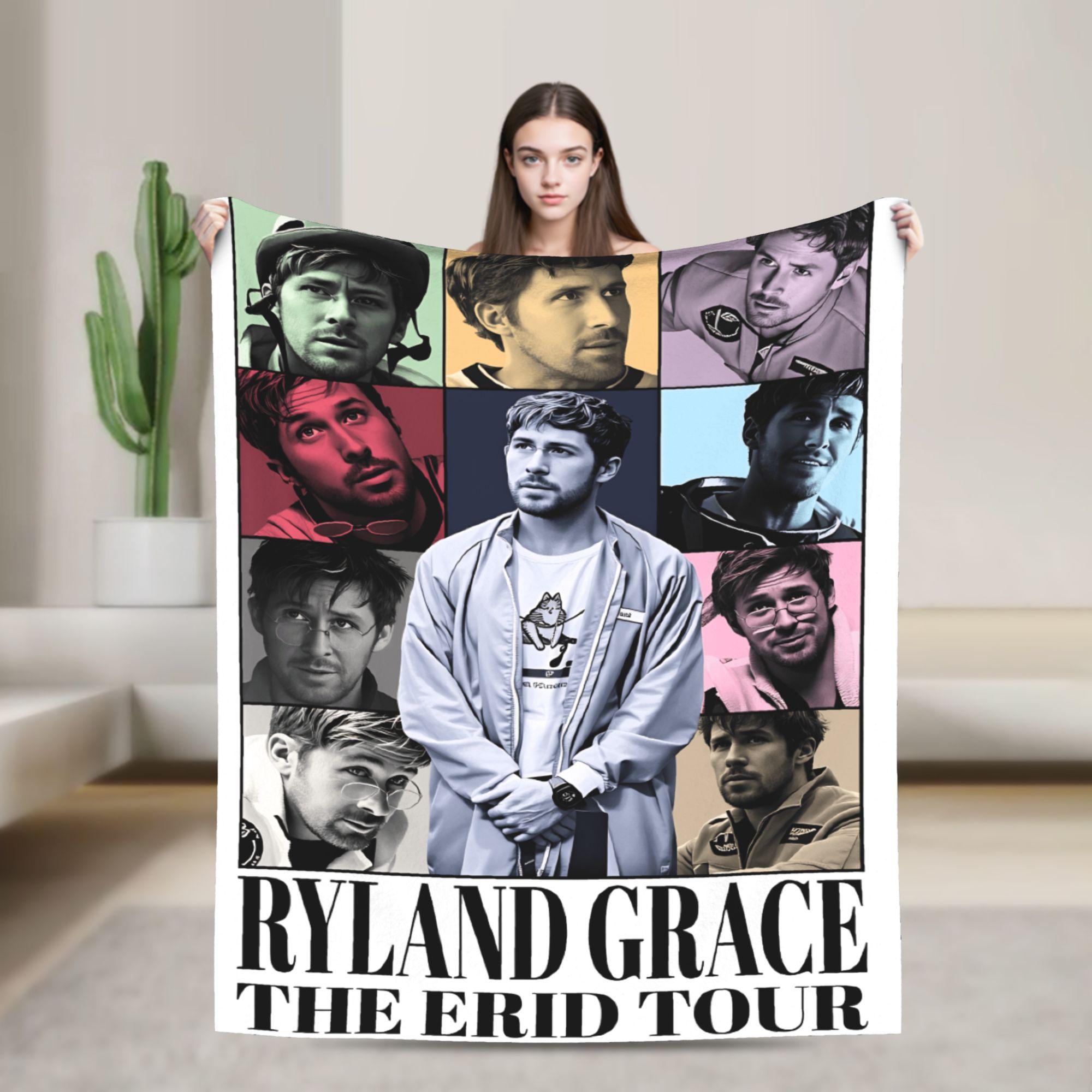 

The Only Hope Film Poster Project Hail Mary Blanket Soft Cozy Throw Blanket Winter Girls Living Room Camping Bedspread 80x120cm