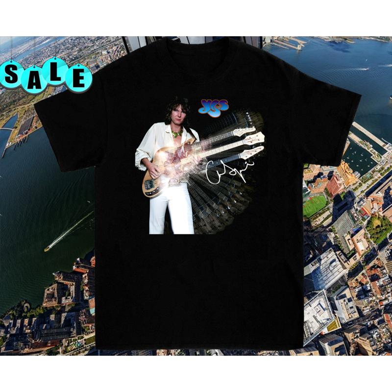 Chris Squire Singer T Shirt Size S 5XL SIGNATURE Unisex CG2399