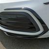 For VW Golf 8 Mk8 2021 2022 Car Front Grille Grill Moulding Strips Fog Light Cover Trim Abs Automotive Modification Accessories