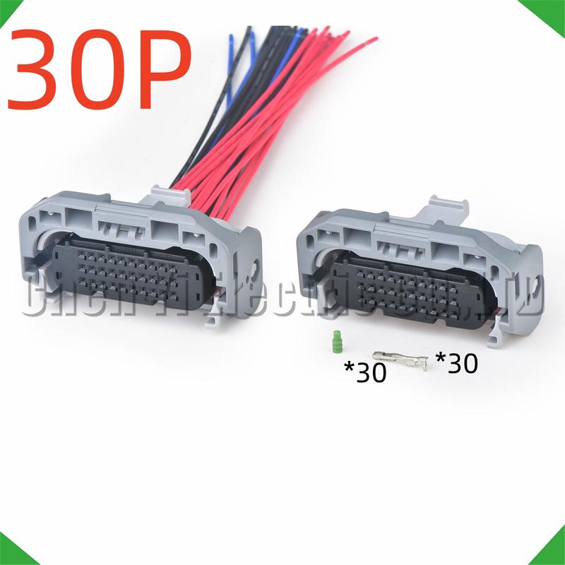30 Pin Automotive Connectors automatic transmission gearbox Wire harness Plug 6189-6987 90980-12712 For Toyota LEXUS