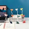 Mini Book Light Foldable LED Table Desk Book Reading Lamp for Home Room Computer Notebook Laptop Night Lights Eye Protections
