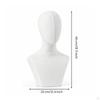 Mannequin Bust with Base Professional Necklace Display Sturdy for Milliners
