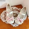 Japanese Style Cute Lolita Shoes Pink Bow Women's Mary Jane Shoes Size 35-40 Low Heel Pumps Sweet Zapatos De Mujer Comfortable