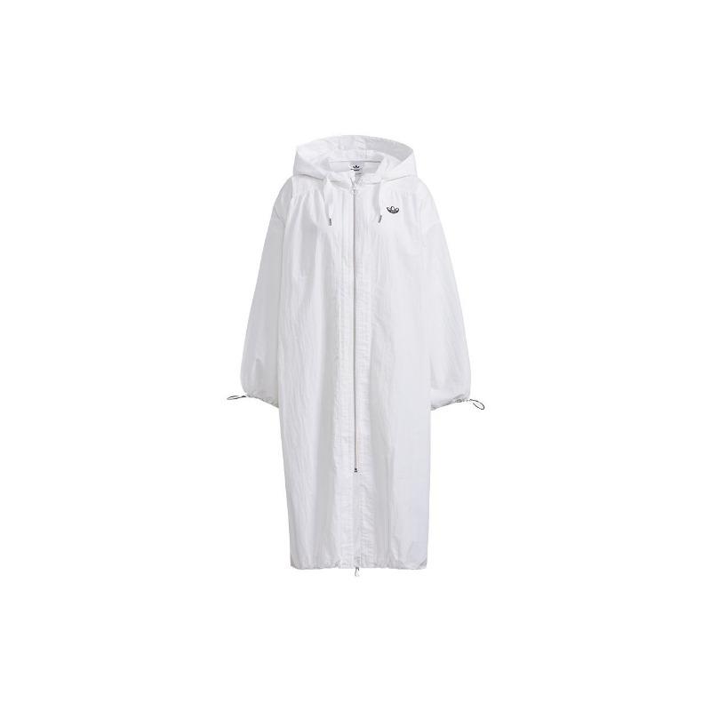 adidas Originals Women s Long Hooded Windbreaker H39045 36