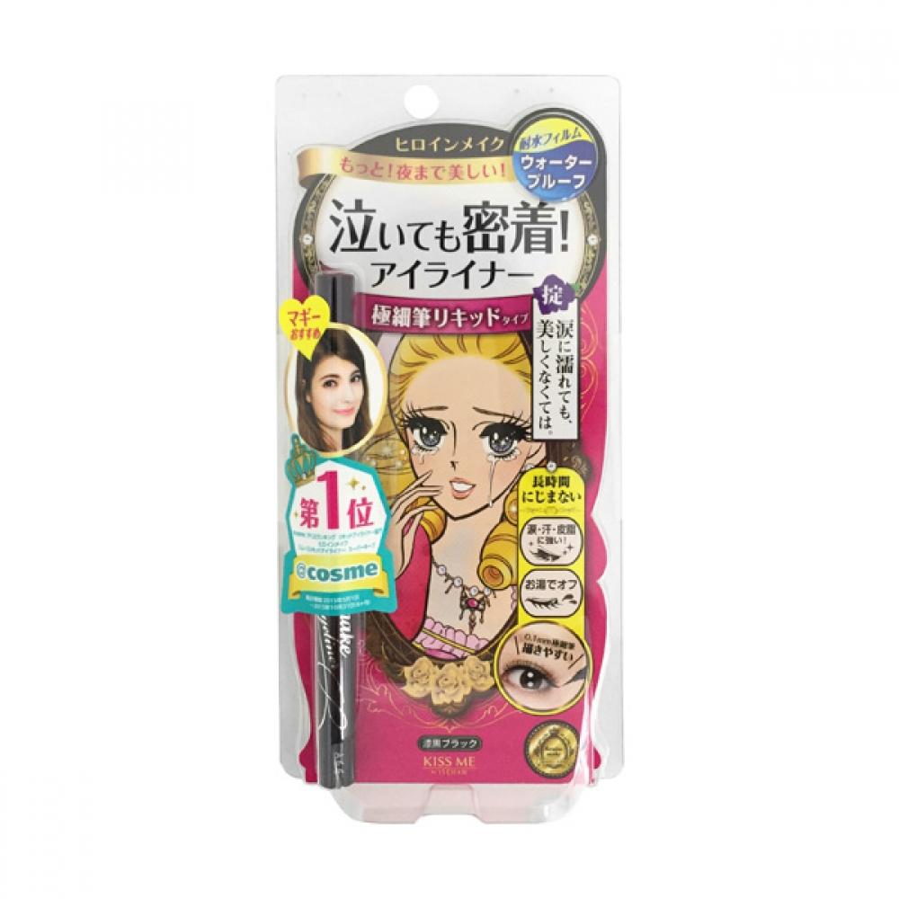 

Isehan Heroine Make SP Smooth Жидкая подводка для глаз Super Keep 01 Jet Black