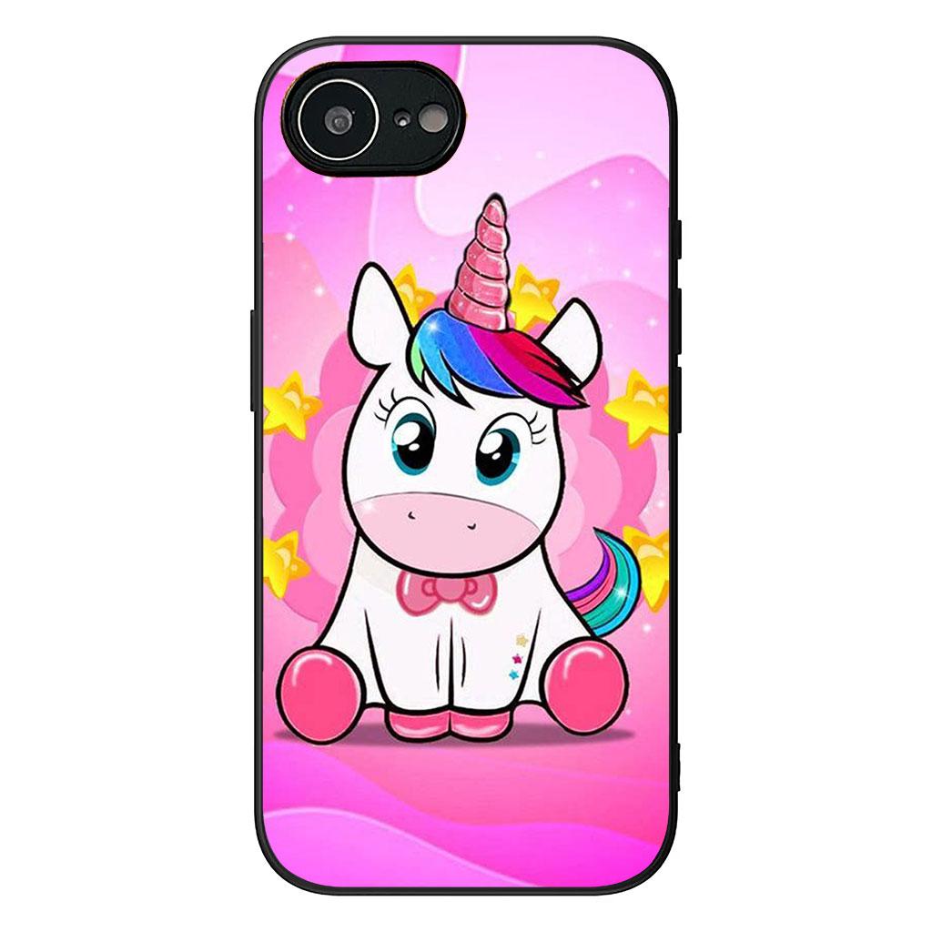 Unicorn Horse Comics Cartoon for Samsung Galaxy A25 A37 A57 A12 A14 A31 A41 A50 A51 A70 A71 A72 A21S A04 M15 Note 20 9 8 10 Case