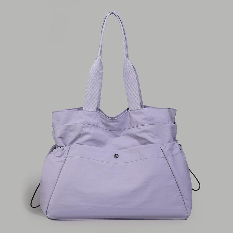 Large capacity cloth bag women's autumn and winter versatile shoulder commuter tote bag multi-functional backpack