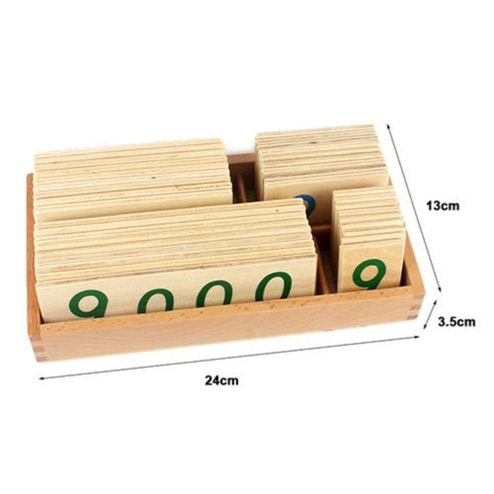 

Высококачественные материалы Монтессори Деревянные карточки с числами 1-9000 Маленькие цифровые Ученические Математические игрушки Раннее образовательное обучение Подарок