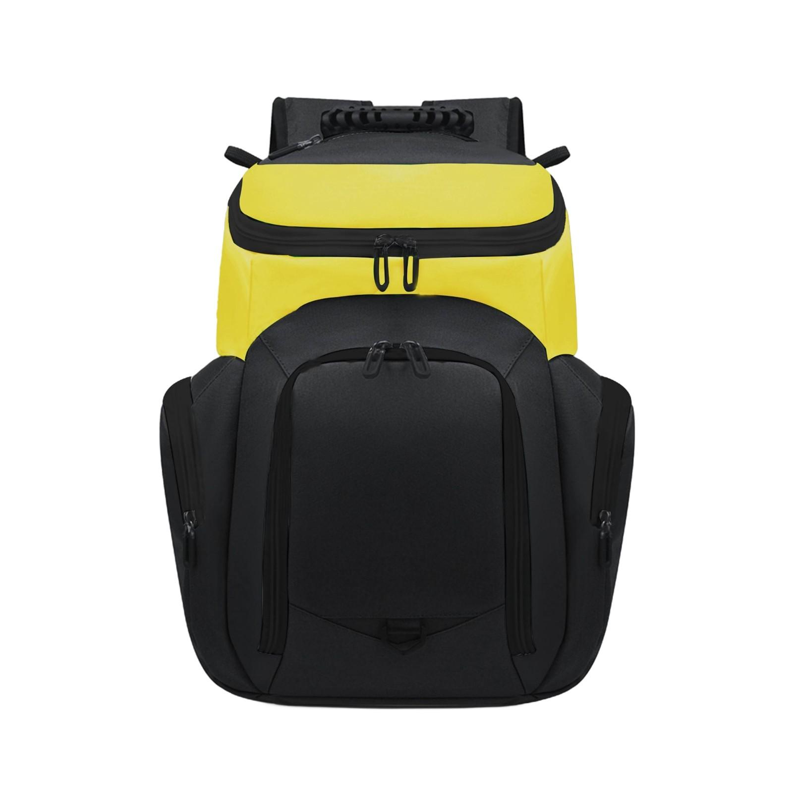 

Баскетбольный рюкзак большой емкости для хранения спортивных принадлежностей на открытом воздухе, тренировочный рюкзак One Size жёлтый