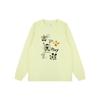 Quirky Hand-Drawn Cartoon Print Long-Sleeve T-Shirt for Fall/Winter - Trendy Japanese Student Bestie Top