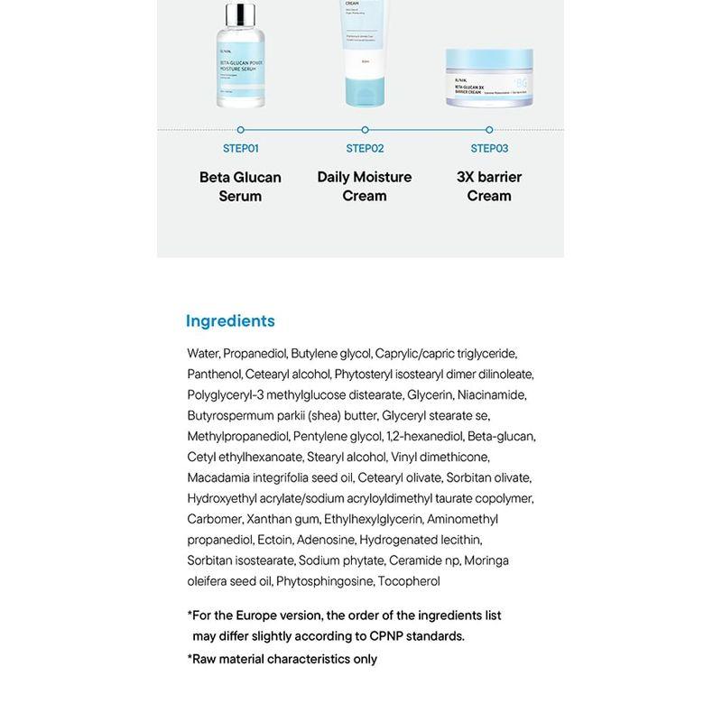 iUNIK - Beta-Glucan 3X Barrier Cream