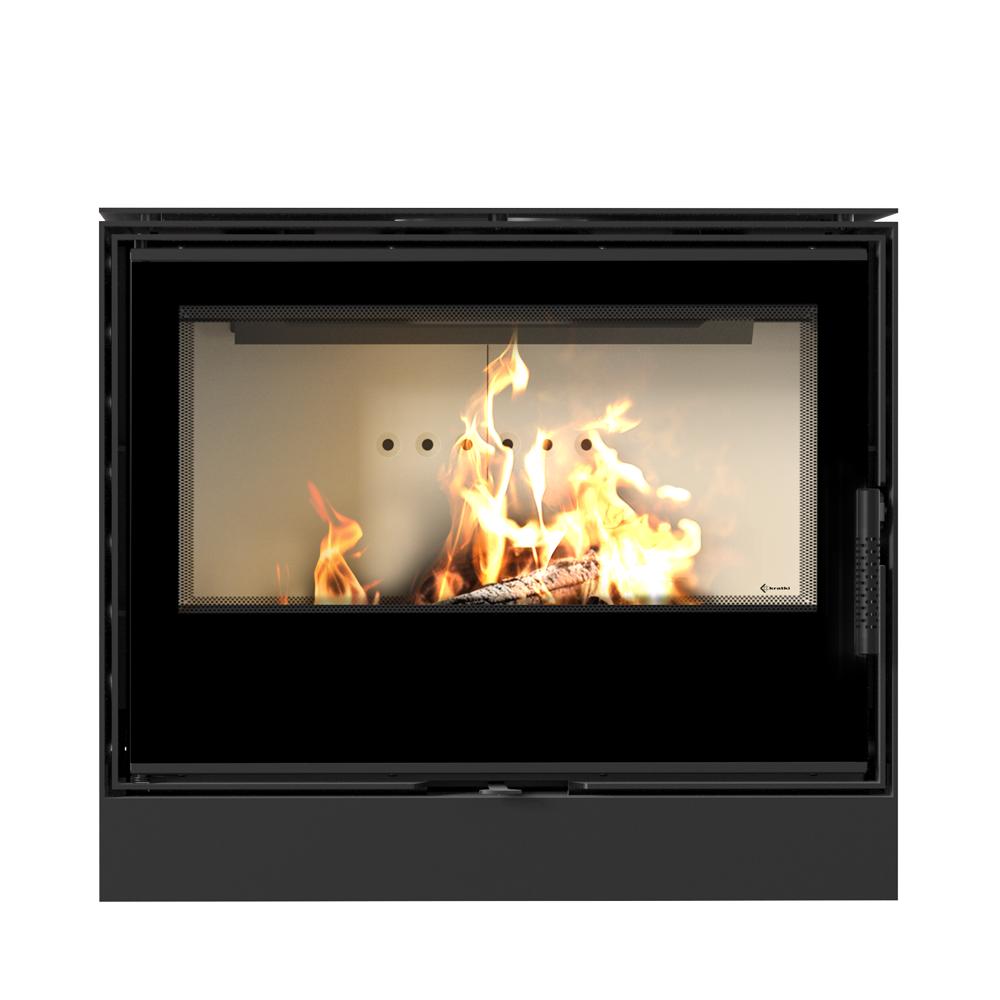 Wood Burning Steel Stove KRATKI KARI 80 Ø 180 12 kW