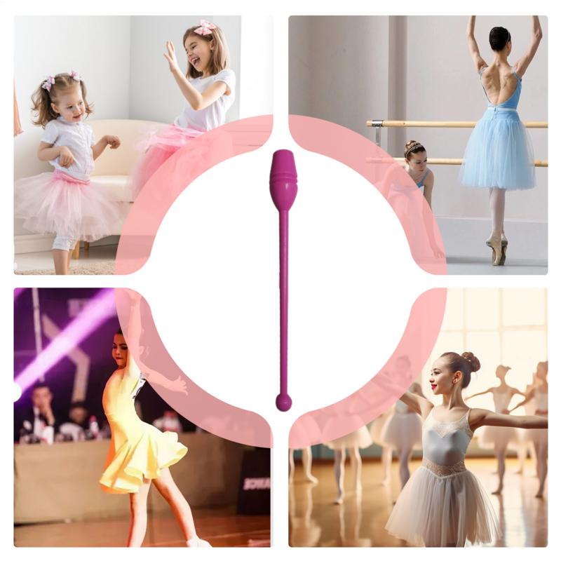 Rhythmic Gymnastics Stick Colored Gymnastic Stick Multifunctional Workout Supplies Artistic Dancing Wand For Performance And