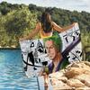 Anime O-ONE P-PIECE Towel Quick Drying Beach Towels Are Suitable For Swimming Pools Camping Yoga And The Gym