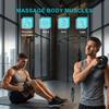 Mini Rolling Percussive Massager Whole Body Fatigue Relief Deep Tissue and Muscle Recovery Rechargeable Powerful 3-Speed Spin