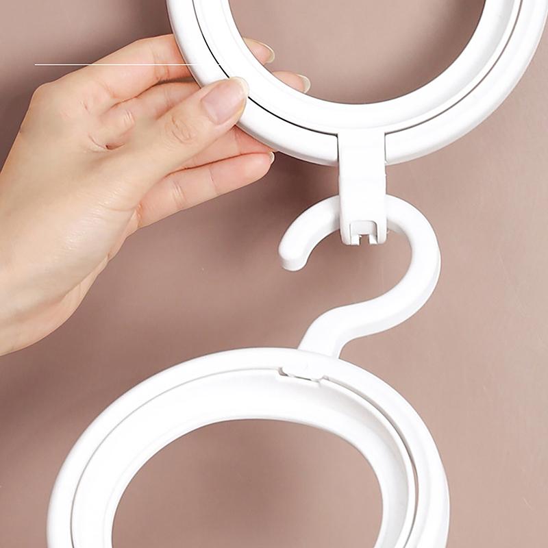 Kunststoff Hängender Perückenständer Tragbarer Perückenaufhänger für Mehrere Perücken Trockenständer