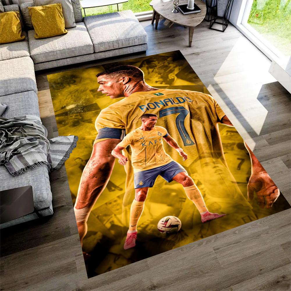 Cristiano Ronaldo Floor Rug Office Rug Design For Entryway Dormitory Game Room Decorate Room Antislip Rug Decorate Offices Perfect Gift For Womenmen