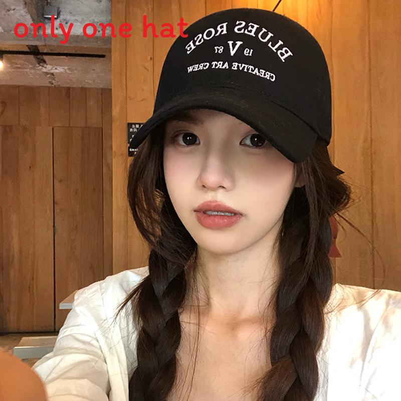 

Stylish Cotton Baseball Cap For Women With Embroidered Letters And Sunshade For Casual Summer Wear M чёрный
