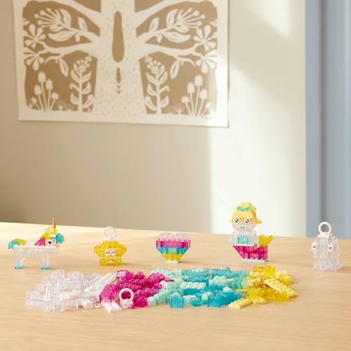 LEGO Classic Magic Idea Box (Clear Color) - Toy, Birthday Gift, Educational Building Blocks, Pretend Play for Girls and Boys Ages 5, 6, 7, and 8, 1104