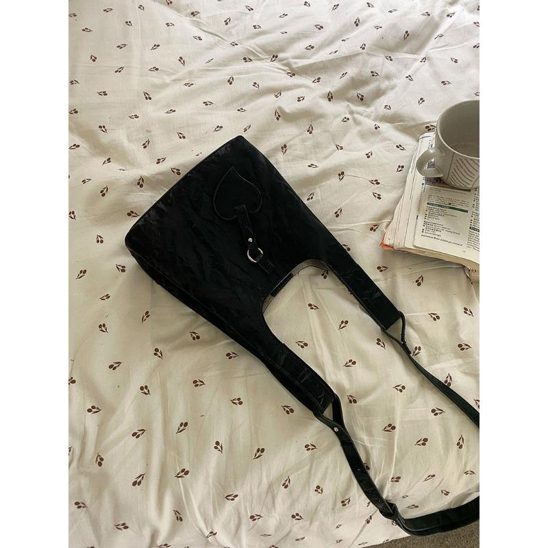 

Новая сумка Love Handbag в китайском стиле для женщин, новая трендовая нишевая модная бархатная сумка-ведро, универсальная сумка через плечо