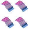 400Pcs Nail Files Double Color Wooden Mini Buffer Sanding 180/240 Disposable Manicure Tools Promotion