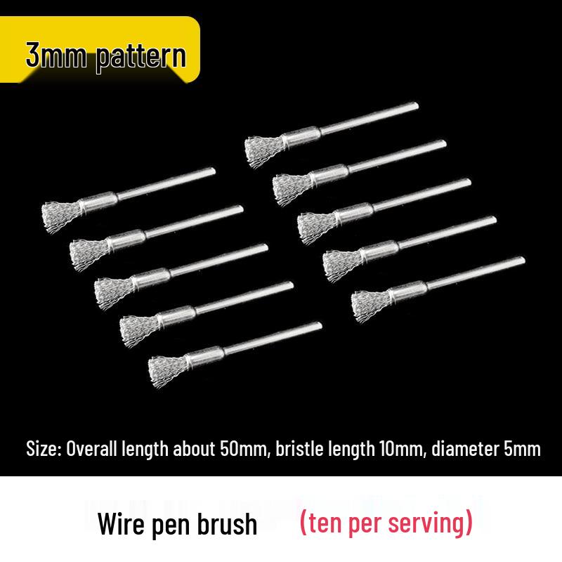 

Electric Steel Wire Brush for Rust Removal and Cleaning