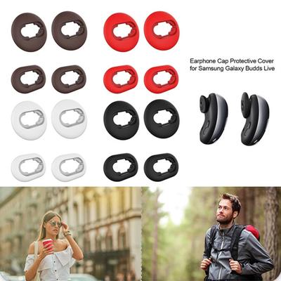 4-teiliges Silikon-Ohrkappen-Ersatz-Kopfhörerzubehör für Samsung Galaxy Buds Live