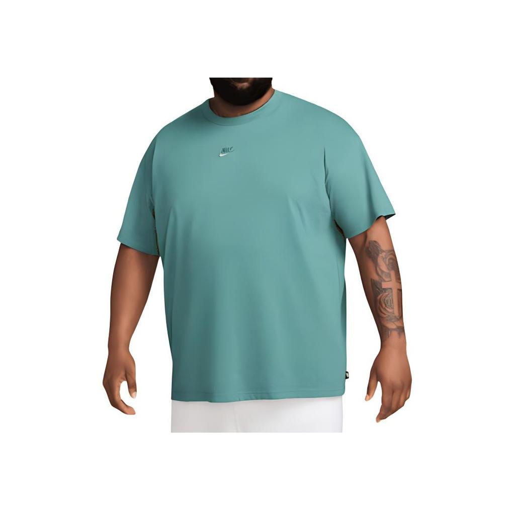 New Nike Sportswear Essentials Series Premium T Shirt Men's Green DO7392-361