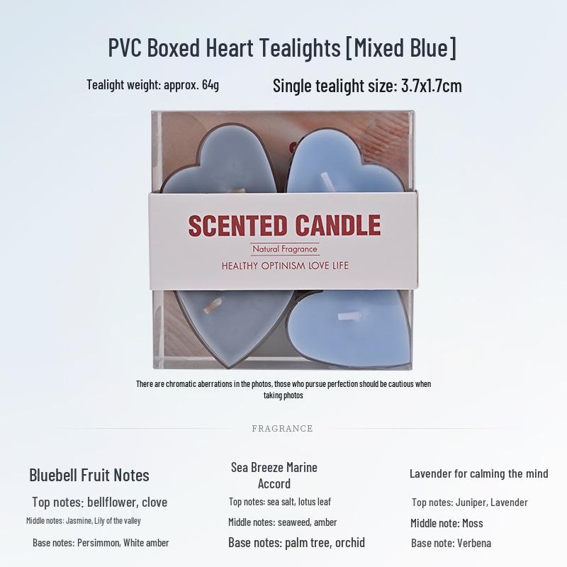 Handmade Mini Aromatic Tea Light Candles: Colorful, Romantic Birthday Gift