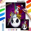 Nightmare Before Christmas Sally Jack Oil Painting Handmade Painting Kit Diy Home Room Decoration Gift