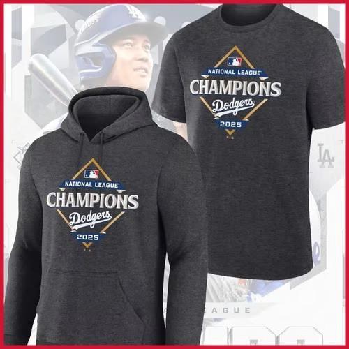 FREESHIP!! Los Angeles 2025 National League Champion Locker Room Gift Unisex T-Shirt XXL